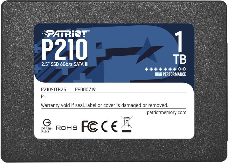 SSD Patriot P210, 1TB, SATA III - 2 | YEO