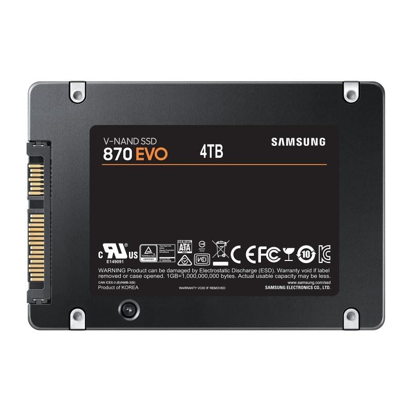 SSD Samsung 870 EVO, 4TB, SATA III - 1 | YEO