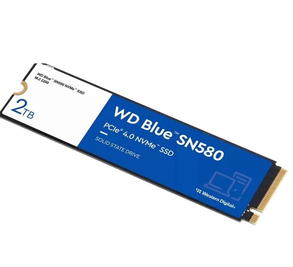 SSD WD Blue SN580 2TB PCI Express 4.0 x4 M.2 2280