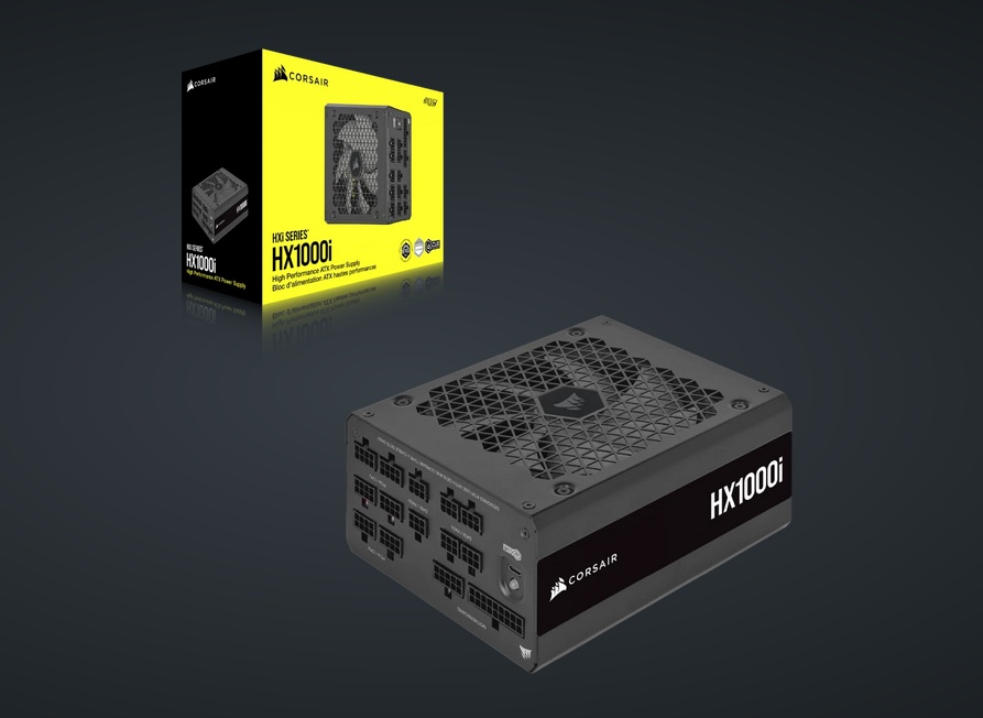 Sursa Corsair HX1000i 1000W, 80+ PLATINUM full modulara, ATX 3.0, PCI E Connector 5, SATA Connector 8, PATA Connector 8 - 3 | YEO