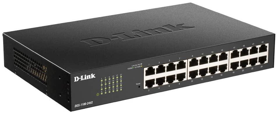 Switch D-Link DGS-1100-16, 16 port, 10/100/1000 Mbps