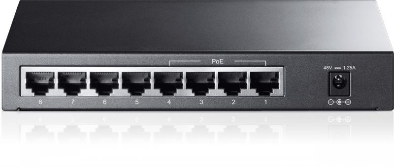 Switch TP-Link TL-SF1008P, 8 port, 10/100 Mbps - 1 | YEO