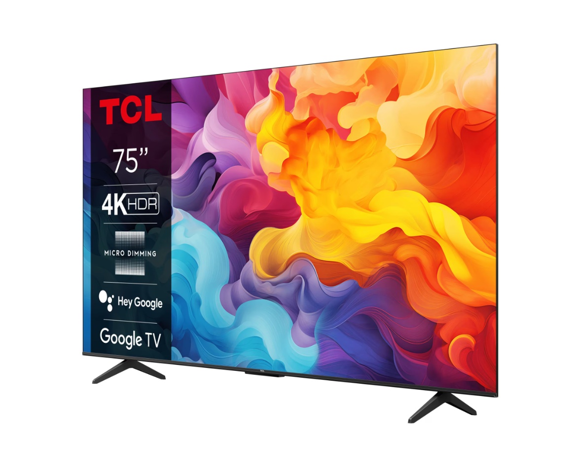 Televizor TCL LED 75V6B, 189 cm, Smart Google TV, 4K Ultra HD, Clasa E - 2 | YEO