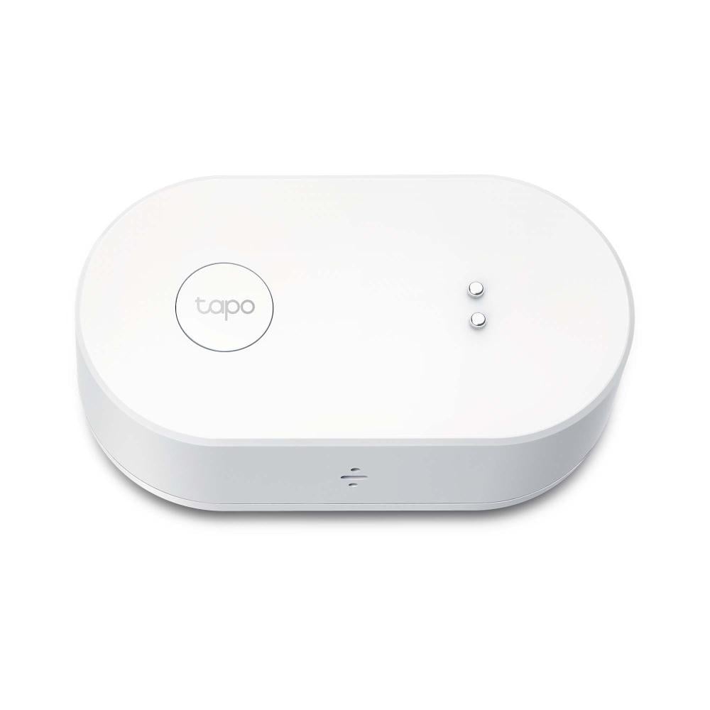 TP-LINK TAPO T300, Senzor smart de scurgeri de apa (necesită Hub Tapo), Wireless: 868, Alimentare: 2 baterii tip AAA (incluse), Dimensiuni: 84.5 × 46.5 × 30 mm.