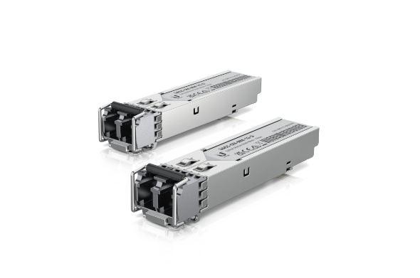 UBIQUITI 1GBPS Multi-mode Optical Module transceiver, Conectori: LC, TX Wavelength: 850 nm, RX Wavelength: Black Latch: 850 nm, Data Rate: 1.25 Gbps, Lungime maxima cablu: 550m.