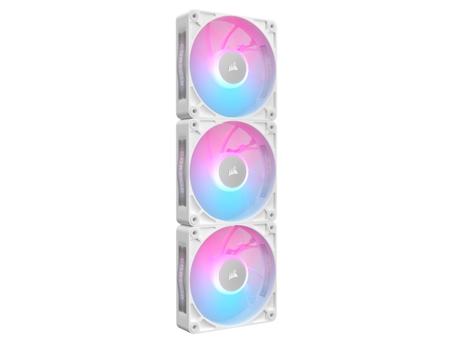 Ventilatoare Carcasa CORSAIR iCUE LINK RX120 MAX 3x120mm RGB ALB