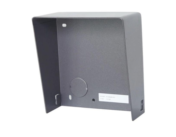 Protectie ploaie pentru un modul de videointerfon modular Hikvision DS- KABD8003-RS1/S, material otel inoxidabil, montaj aplicat, dimensiuni: 116.4 × 122 × 58 mm, greutate: 298.9 g