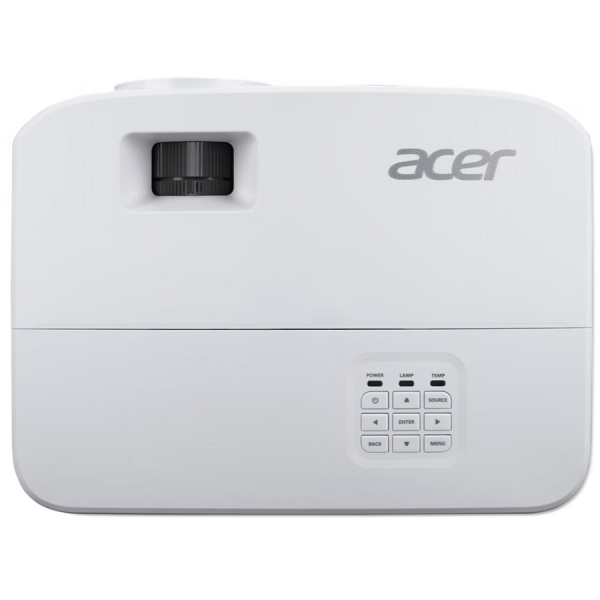 Videoproiector Acer X1526, FHD 1920*1080, up to WUXGA 1920*1200, 4.000 lumeni, 16:9/ 4:3, 13.000:1, diagonala maxima 300", distanta maxima de proiectie 10 m, boxa 3W, lampa 5.000/ 20.000 ore, 29-33 dB, 2.4 kg, 2 *HDMI, PC audio out, DC Out (5V/1.5A, USB