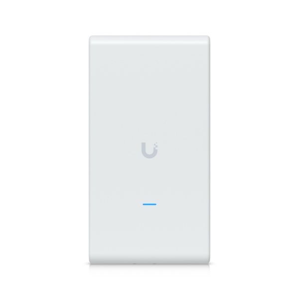 Ubiquiti U6-Mesh. 2.4 GHz, 5 GHz, Rată maximă transfer de date: 4800 Mbit/s. Algoritmi de securitate: WPA, WPA-Enterprise, WPA-PSK, WPA2, WPA3. Viteză transfer de date Ethernet LAN: 1000 Mbit/s. Power over Ethernet (PoE) Suport. Consum de energie (max):