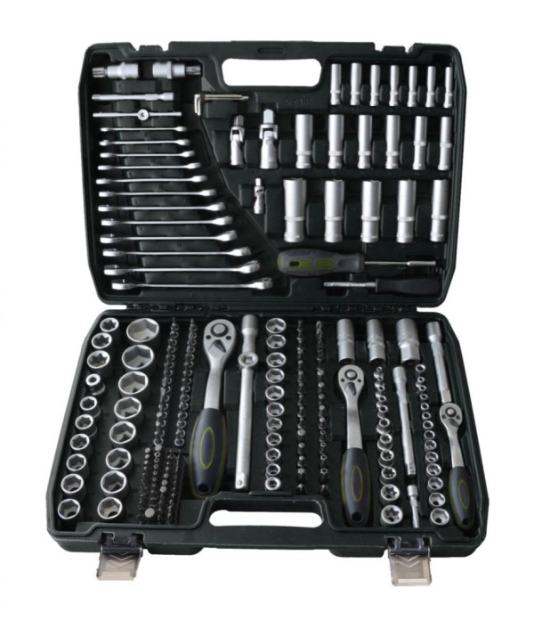 HEINNER TRUSA 216 PIESE CR-V (1/4",3/8"&1/2")