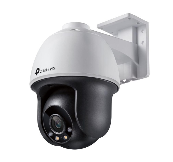 "TP-LINK VIGI 4MP Outdoor PAN/TILT Network Camera,VIGI C540(4mm), 1/3""Progressive Scan CMOS, obiectiv: 4mm, F1.6, unghi vizualizare Horizontal FOV: 79°, Vertical FOV: 43°, Diagonal FOV: 93°distanta IR: 30mm, interfata : 1 x RJ45 10/100M. "