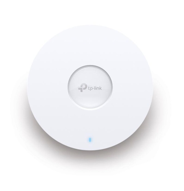 "AX3000 Ceiling Mount Dual-Band Wi-Fi 6 Access Point PORT:1× Gigabit RJ45 Port SPEED:574Mbps at 2.4 GHz + 2402 Mbps at 5 GHz FEATURE: 802.3at POE and 12V DC, 2×Internal Antennas, 160MHz Supported, MU-MIMO, Seamless Roaming, Band Steering, Beamforming,