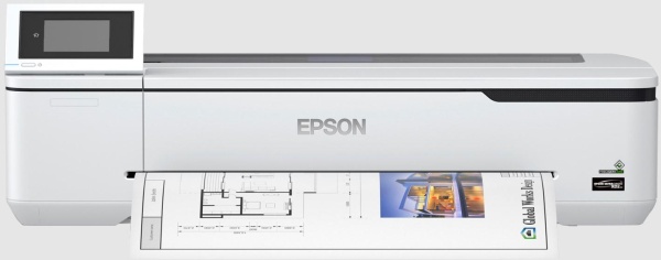 Plotter Epson Surecolor SC-T2100, Imprimanta large format 24" (A1 ) in 4 culori, rezolutie maxima de listare 2.400 x 1.200 dpi, Cerneala Epson Ultrachrome XD2 pigment ink, grosime hartie 0,05mm - 0,27 mm interfata: USB 3.0, Retea, WI-FI, WI-FI direct,