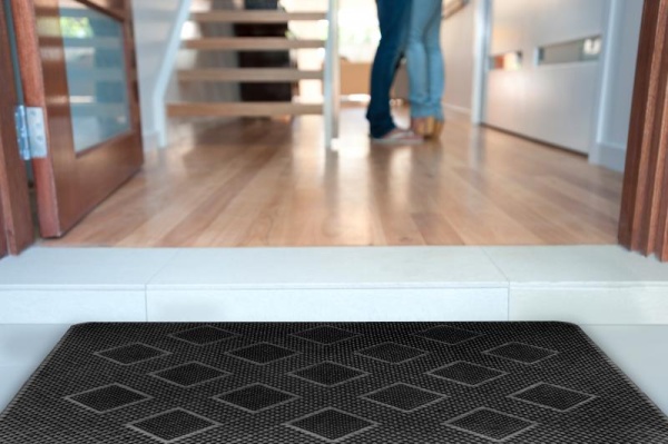 COVORAS INTRARE ANTIDERAPANT CAUCIUC 40X60CM ,MODEL ROMB, VANORA HOME