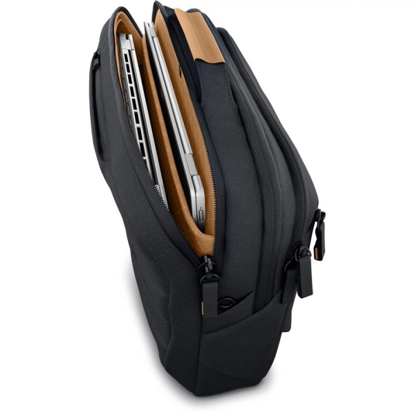 Dell Pro 14-16 Premium EcoLoop Briefcase - CC7625, Carrying Options: Trolley Strap, Handle, Shoulder Strap, Case Features: Front Pocket, Zippered Pocket, Lockable Zipper, Magnetic, Maximum Screen Size Supported: 16", Tablet Compartment: Yes, Additional