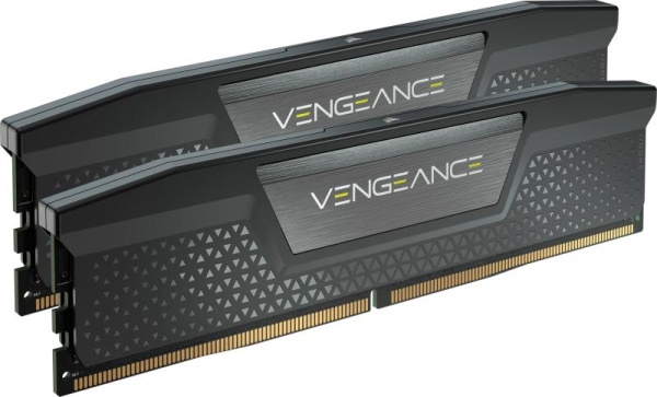 Memorie RAM CORSAIR VENGEANCE 32GB (2x16) DDR5, 6000MHz, CL38, 1.35V, XMP 3.0, negru, Kit of 2