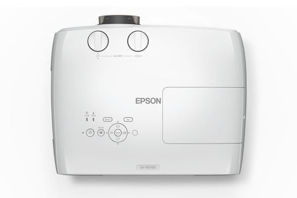 Proiector Epson EH-TW7100, 3LCD, 4K PRO-UHD, 3.000 lumeni, 16:9, 100.000:1, lampa 3.500 ore/ 5.000 ore, dimensiune maxima imagine 500", 2 * USB 2.0 Type A, USB 2.0 Type Mini-B, 2* HDMI, Bluetooth, audio in/ out, Kensington lock, 4K enhancement, Wireless