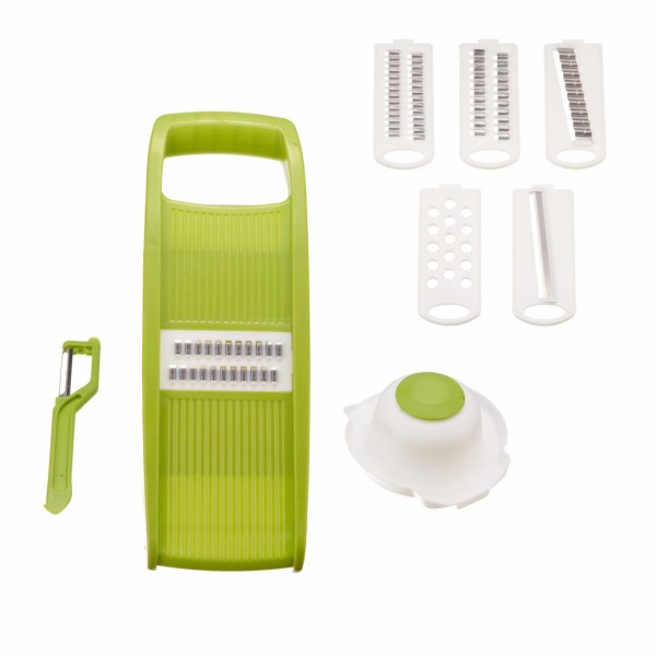 Razatoare multifunctionala 7 piese Vanora Home – feliere, taiere, curatare inox & plastic