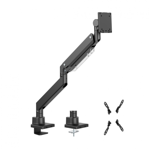 Suport monitor Serioux MM80-C012, compatibilitate dimensiune ecran 17"-57", greutate maximă suportata: (per ecran): 2~27 kg, greutate maximă suportata pentru ecran curbat (per ecran): 1 ~ 22 kg, VESA: 75x75, 100x100, 100x200, 200x100, 200x200,