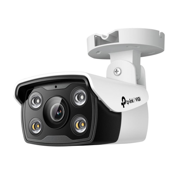 TP-Link Camera IR de supraveghere Bullet pentru exterior VIGI C340(2.8MM), Senzor imagine: CMOS 1/3", Lentila 2.8mm, F1.6, Weatherproof: IP66, Infrarosu: 30m, Unghi vizualizare: Horizontal FOV: 102°, Vertical FOV: 55°, Diagonal FOV: 122°, Detectare: 64m,