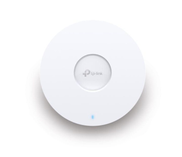 "AX5400 Ceiling Mount Dual-Band Wi-Fi 6 Access Point PORT: 1×2.5 Gigabit RJ45 Port SPEED:574Mbps at 2.4 GHz + 4804 Mbps at 5 GHz FEATURE: 802.3at POE and 12V DC, 6×Internal Antennas, MU-MIMO, 160MHz Supported, Seamless Roaming, Band Steering,