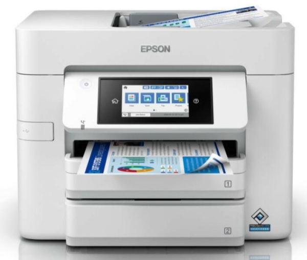 Multifunctional inkjet color Epson WF-C4810DTWF , dimensiune A4 (Printare, Copiere, Scanare, Fax), duplex, viteza 36ppm alb-negru, 22ppm color, rezolutie 4800x1200 dpi, limbaj de printare: GDI, ESC/P-R, alimentare hartie 330 coli, limbaje de printare:
