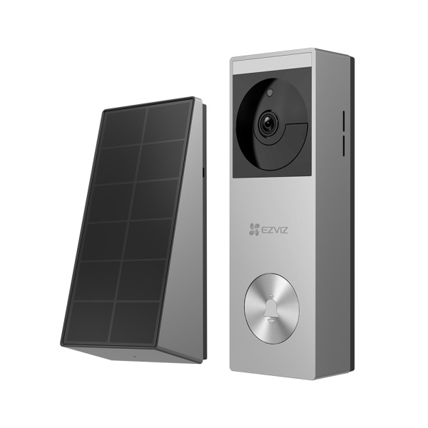 Sonerie smart 2K Ezviz HP3 PRO, lentila fixa: 2.3mm, senzor: 1/2.8" Progressive Scan CMOS, H.265 / H.264, sensing distance: Max. 5 m, microfn si difuzor incorporat, alarma la evenimente: AI-powered human shape detection, wi-fi: IEEE802.11b, 802.11g,