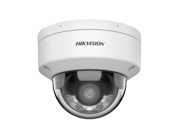 Camera supraveghere IP Dome Hikvision DS‑2CD2147G2H‑LISU 4 MP 4 mm PoE ColorVu Smart Hybrid Light