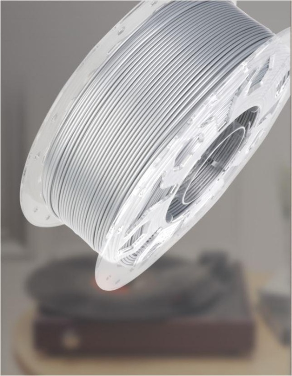 CREALITY CR PLA 3D Printer Filament, 1kg,white, Printing temperature: 190-220, Filament diameter: 1.75mm, Tensile strength: 60MPa, Size of filament wheel: Diameter 200mm, height 66mm, hole diameter 56mm. Utilizare: pana la 6 luni de la deschiderea