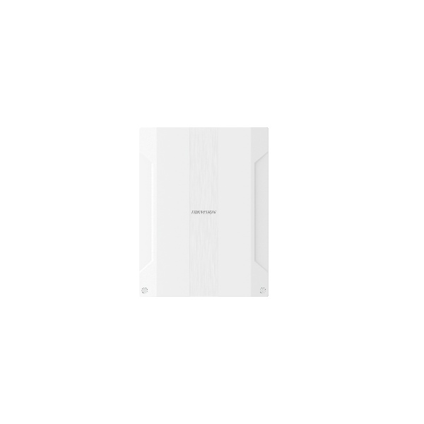 Modul expandor, compatibil cu centralele Hikvision Ax Pro, comunicare bidirectionala in banda de frecvente 868MHz, leduri pentru monitorizare stare in timp real, 16 intrari de alarma, 2 iesiri, posibilitate alimentare detectori la 12VDC, spatiu pentru