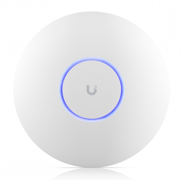 Ubiquiti U7-PRO WI-FI 7 Access Point, Dimensiuni: Ø206 x 46 mm, Polycarbonat, metal, Interfata: 1 x 1/2.5 GbE RJ45 port, Alimentare PoE+, Standarde wireless: 802.11a/b/g/n/ac/ax/be, 300+ clienti.