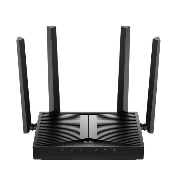 CUDY BE3600 2.5G Dual Band Wi-Fi 7 Router, Chipset Broadcom, 802.11be/ax/ac/a/b/g/n, 2882Mbps at 5GHz + 688Mbps at 2.4GHz, 1 x 2.5Gbps WAN Port, 4 x 10/100/1000Mbps Ports, 4 x 5dBi fixed antennas, WiFi router/AP/ Repeater/WISP Mode,