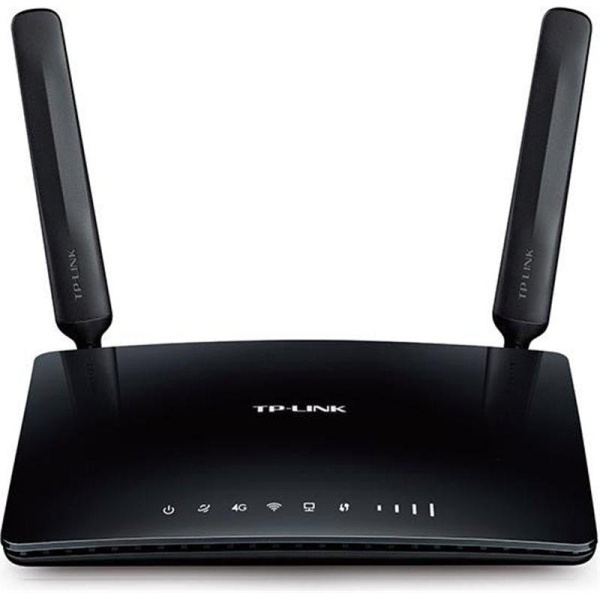 Router Wireless TP-Link ARCHER MR200, 1xLAN/WAN 10/100, 3xLAN10/100 ,3antene WiFi interne, 2 antene 4G LTE externe, 1 SIM card slot,dual-bandAC750 (300/433Mbps), 3G/4G, Buton Wireless/Power/LedON/OFF ,butonWPS/Reset