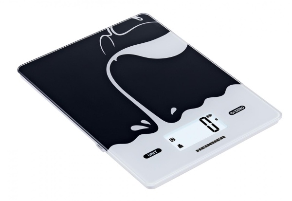Heinner HKS‑BK5USB – Cantar de bucatarie 5 kg, sticla securizata, incarcare USB‑C