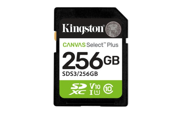 SDXC Kingston, 64GB, Select Plus, Clasa 10 UHS-I Performance,