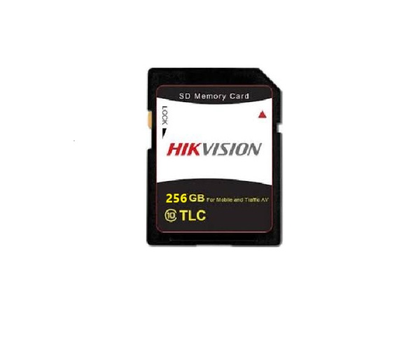 Card de memorie Hikvision SDXC 256 GB AE‑MW3SD1 TLC – stocare rapida pentru camere de supraveghere