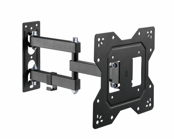 Suport TV Serioux LCD/LED, TV68-223, compatibilitate dimensiune ecran 23"-43", material otel, VESA:100x100, 100x200, 200x100, 200x200, greutate maximă suportata: 30 kg, profil: 56~378mm, inclinare: ＋3°～-10°, pivotare: +90°~-90°, management cabluri, negru