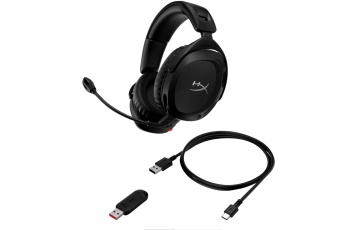 Casti cu microfon HP gaming, HyperX Cloud Stinger 2, Full size, 15-25000Hz, 60 ohm, Wireless, culoare neagra, Jack 3.5 mm - Img 2