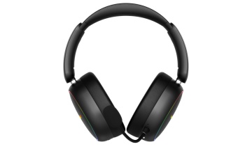 Casti gaming wireless Hator Phoenix 2, material membrana PET, frecventa raspuns 10Hz-44kHz, impendanta 32Ω, putere maxima 30mW, autonomie bateria pana la 45 de ore, timp incarcare 4 ore, conexiune HATOR SyncHUB™, conexiune HATOR ClearScan™, spatial - Img 1