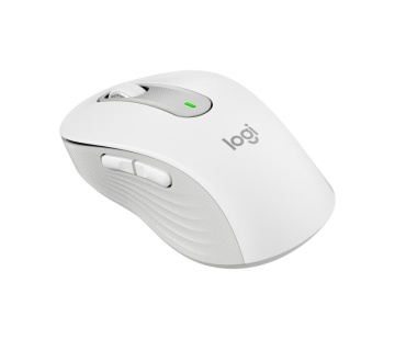 Mouse wireless Logitech Signature M650, rezolutie 2000 DPI, dimensiuni 10.71 x 6.18 x 3.78 cm, alb - Img 8