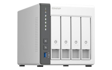 NAS QNAP 262 4-Bay, CPU ARM 2.0GHz Quad core, RAM 4GB, HDD 2.5"/3.5" SATA 6Gbps (neincluse), LAN: 1 x 2.5GbE + 1 x GbE, USB3.2 Gen1: 1 USB2.0: 2, tower, adaptor alimentare, garantie 2 ani - Img 7