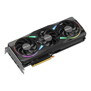 Placa Video PNY GEFORCE RTX 5070 ARGB OC TRIPLE FAN 12GB GDDR7 192 bit, PCIE 5.0 x16, 1x HDMI 3x DP - Img 9