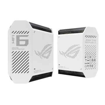 Router Wireless Asus GT6(W-2-PK)White, tri-band, WI-FI 6, Standard retea: WiFi 6 (802.11ax), IPv4, IPv6, Backwards compatible with 802.11a/b/g/n/ac Wi-Fi, segment AX10000, , 2.4GHz 574Mbps, 5G-1Hz 4804Mbps, 5G-2 4804Mbps, 9 antene interne, Procesor - Img 11