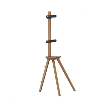 Stand TV lemn Serioux de podea 34-44F-02, dimensiuni: 768x505x1315mm, compatibilitate dimensiune ecran: 45"-65", VESA: 200x200, 300x200, 400x200, 300x300, 400x300, 400x400, greutate maximă suportata: 40 kg, interval de rotire: ±45°, management cabluri - Img 4
