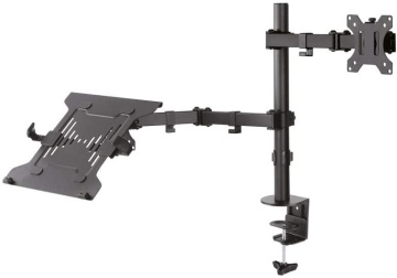 Suport Monitor de Birou, Neomounts by Newstar FPMA-D550NOTEBOOK, 10" - 32", VESA 100x100, suporta pana la 8kg, negru - Img 3