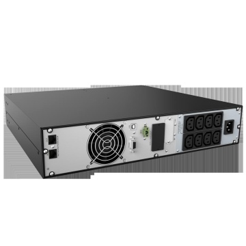 UPS nJoy Balder 1500, 1500VA/ 1500W, On-line, LCD Display, Montare Rack/Tower, 8 Prize IEC 13, Dubla conversie, Plaja larga de tensiuni acceptate, Eficienta impresionanta de pana la 96%, Frecventa: 40Hz ~ 70 Hz, Dimensiuni: 410 x 438 x 88 mm, Greutate: - Img 5