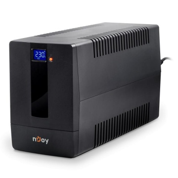 UPS nJoy Horus Plus 1500, 1500VA/900W, Afisaj LCD cu ecran tactil, 4 Prize Schuko cu Protectie, Repornire Automata, RJ11 protectie pentru linia de telefon/modem, Posibilitatea de monitorizare si control prin USB, LAN si internet, port de comunicare USB, - Img 6
