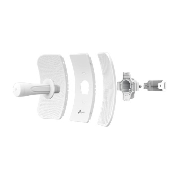 "5 GHz AC867 23 dBi Outdoor CPE Port: 1 × Gigabit Shielded Ethernet Port SPEED: 867 Mbps at 5 GHz FEATURE: 23 dBi, 30+ km, IP65 Weatherproof, Passive PoE, Centralized Management, Spectrum Analyzer, AP/Client/AP Router/AP Client Router" - Img 4