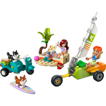 AVENTURI CU CATEI LA SURFING SI PE SCUTER, LEGO42641 - Img 3
