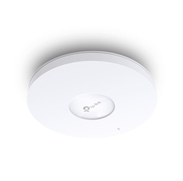 "AX3000 Ceiling Mount Dual-Band Wi-Fi 6 Access Point PORT:1× Gigabit RJ45 Port SPEED:574Mbps at 2.4 GHz + 2402 Mbps at 5 GHz FEATURE: 802.3at POE and 12V DC (Power Adapter is not included), 2×Internal Antennas, 160MHz Supported, MU-MIMO, Seamless - Img 3